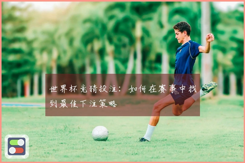 世界杯竞猜投注：如何在赛事中找到最佳下注策略